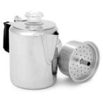 Image of GSI Outdoors Glacier Stainless Camping Friendly Coffee Maker