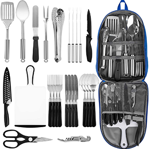 NextGadget Portable Camping Kitchen Utensil Set Image