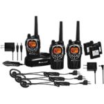 Image of Midland Black/Silver Waterproof GMRS Two-Way Radio