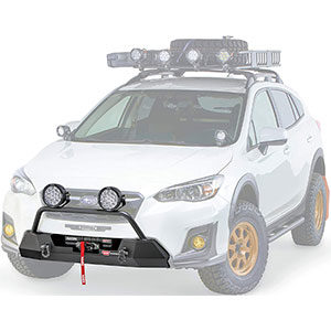 2018+ Subaru Cross Trek Warn Semi Hidden Winch Image